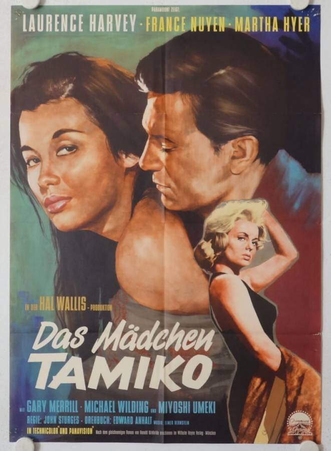 A Girl named Tamiko original release german movie poster